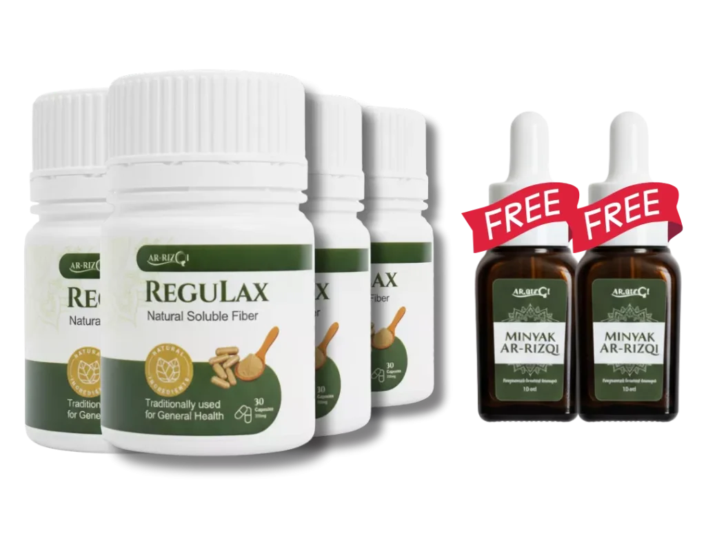Set Pulih (4 Regulax + 2 Minyak)