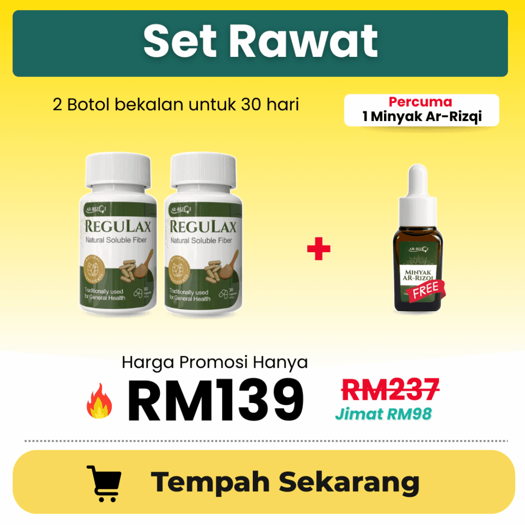Set Rawat (2 Regulax + 1 Minyak)